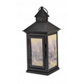 Thomas Kinkade "Night Before Christmas" 13.5" LED Lantern